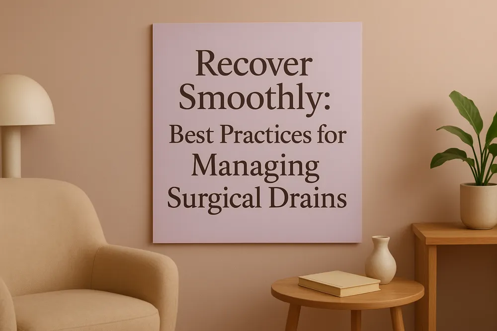 Recover Smoothly: Best Practices for Managing Surgical Drains