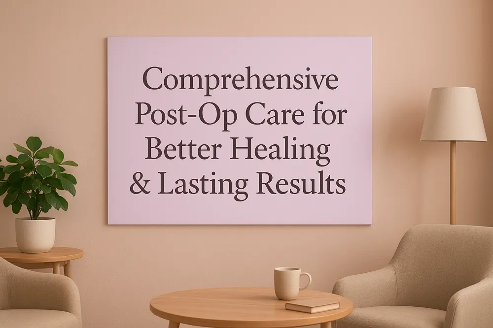 Comprehensive Post-Op Care for Better Healing & Lasting Results