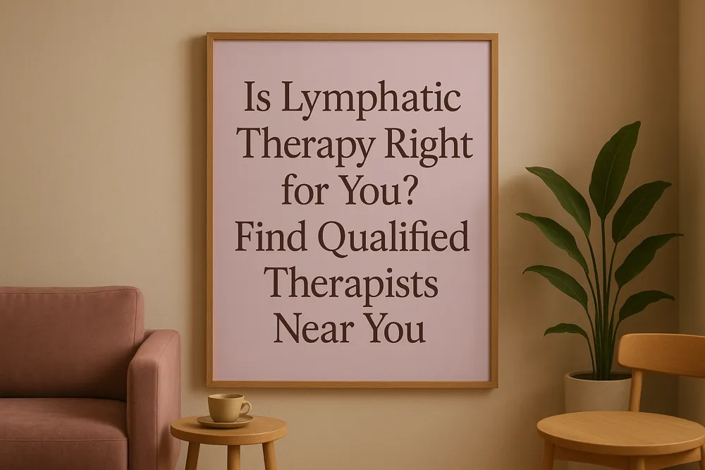 Is Lymphatic Therapy Right for You? Find Qualified Therapists Near You