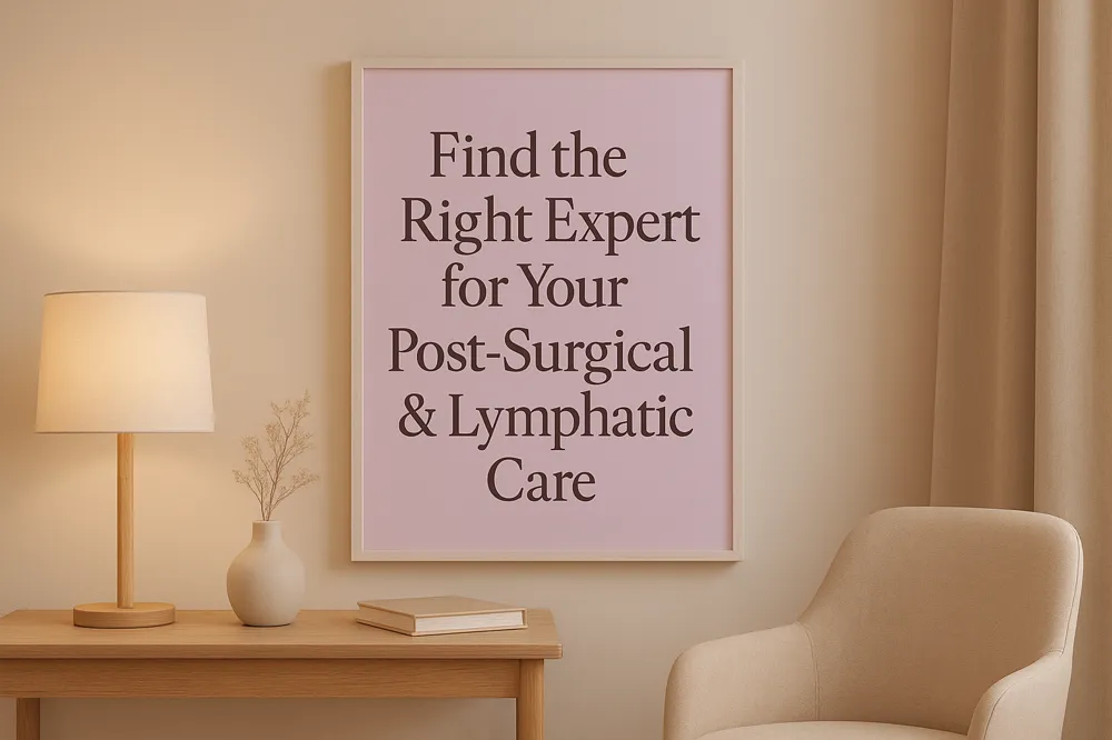 Find the Right Expert for Your Post-Surgical & Lymphatic Care