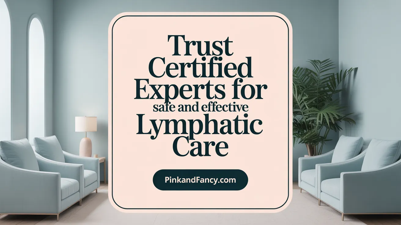 Trust Certified Experts for Safe and Effective Lymphatic Care