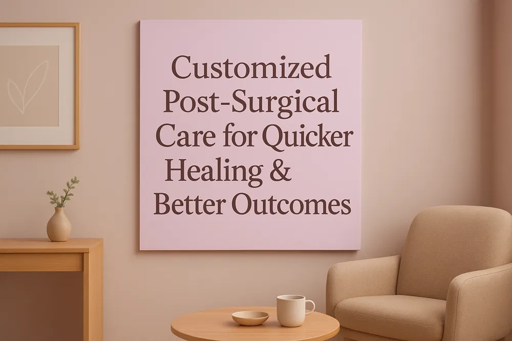 Customized Post-Surgical Care for Quicker Healing &amp; Better Outcomes