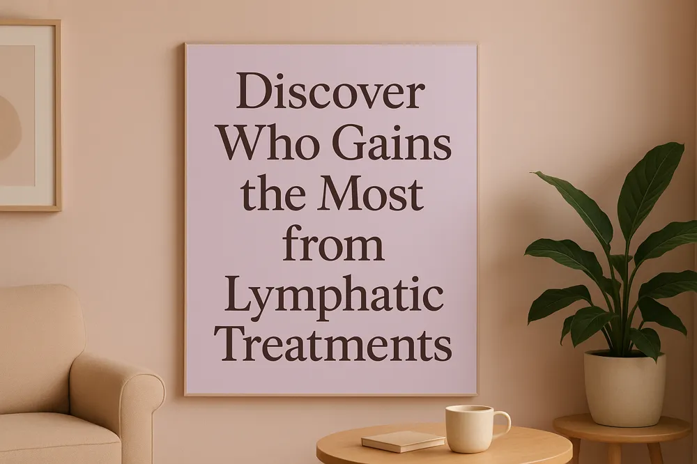 Discover Who Gains the Most from Lymphatic Treatments