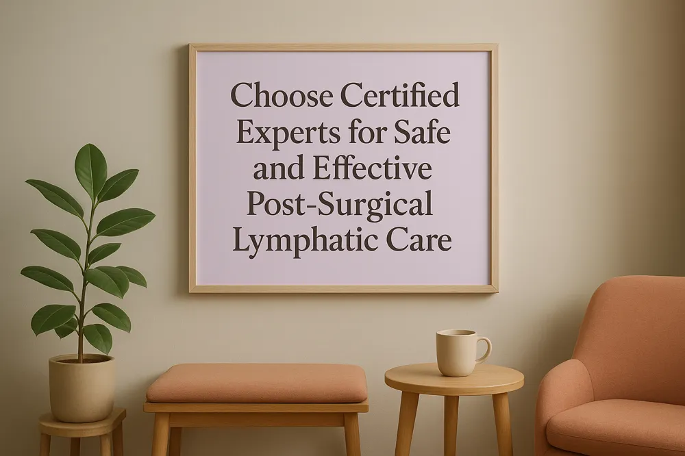 Choose Certified Experts for Safe and Effective Post-Surgical Lymphatic Care