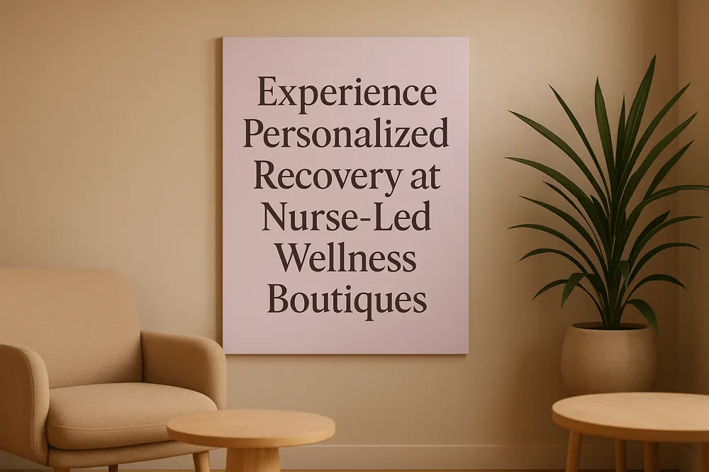 Experience Personalized Recovery at Nurse-Led Wellness Boutiques