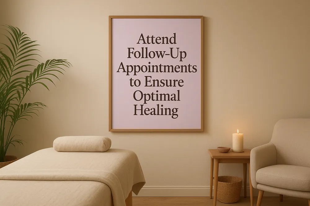 Attend Follow-Up Appointments to Ensure Optimal Healing