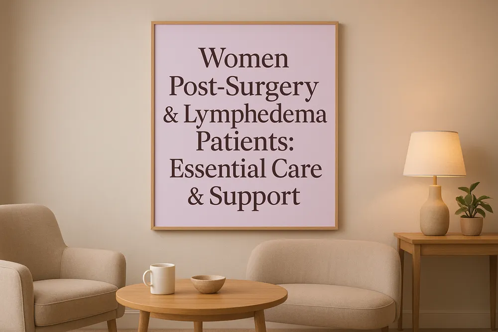 Women Post-Surgery &amp; Lymphedema Patients: Essential Care &amp; Support