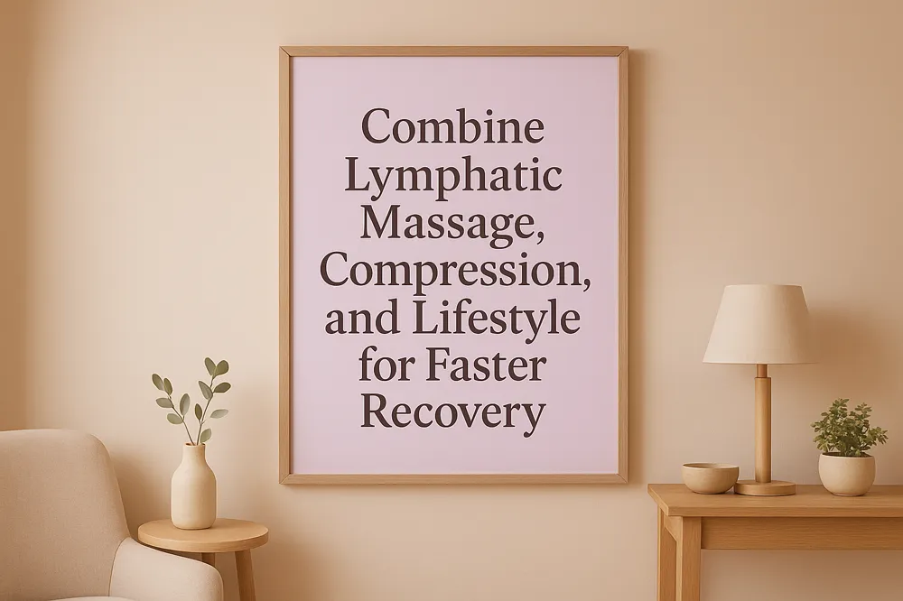 Combine Lymphatic Massage, Compression, and Lifestyle for Faster Recovery
