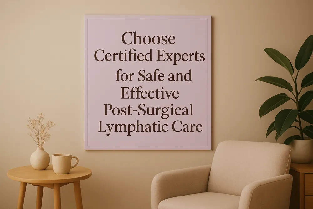 Choose Certified Experts for Safe and Effective Post-Surgical Lymphatic Care