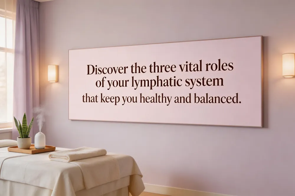 Discover the three vital roles of your lymphatic system that keep you healthy and balanced.
