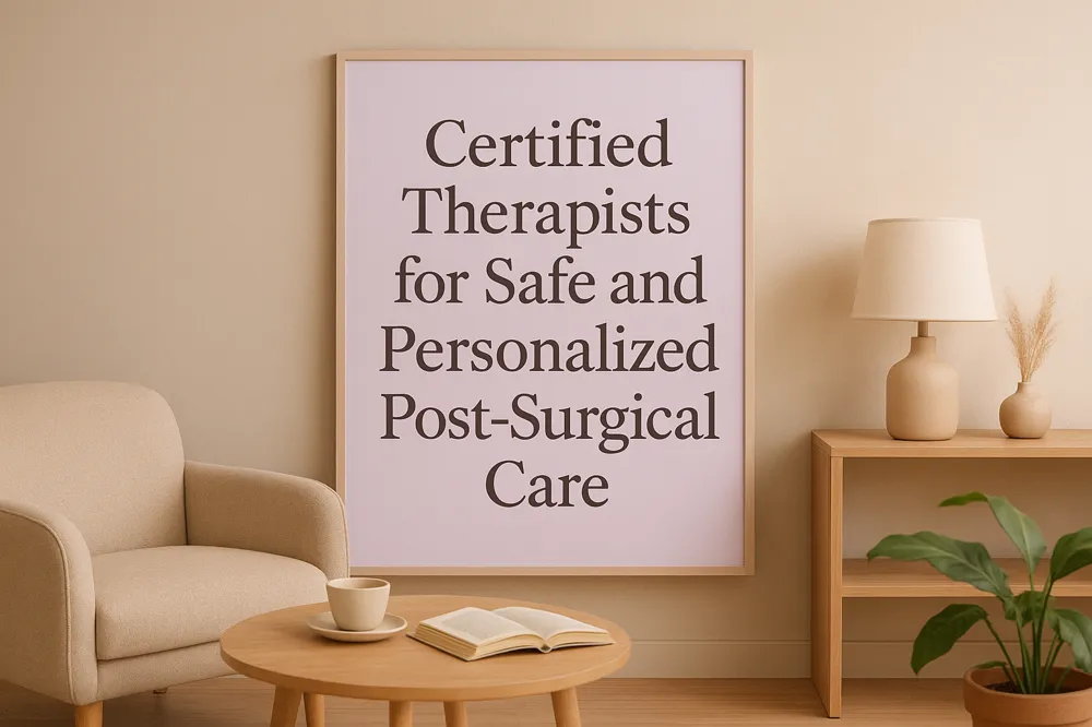 Certified Therapists for Safe and Personalized Post-Surgical Care
