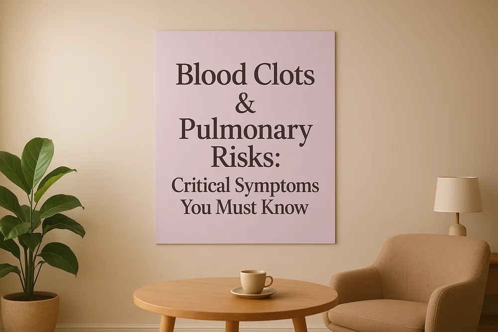 Blood Clots &amp; Pulmonary Risks: Critical Symptoms You Must Know