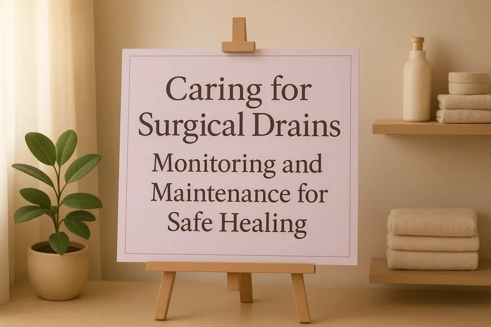 Caring for Surgical Drains: Monitoring and Maintenance for Safe Healing