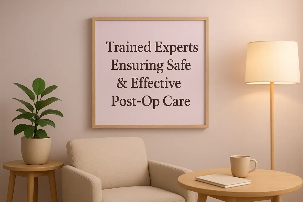 Trained Experts Ensuring Safe &amp; Effective Post-Op Care