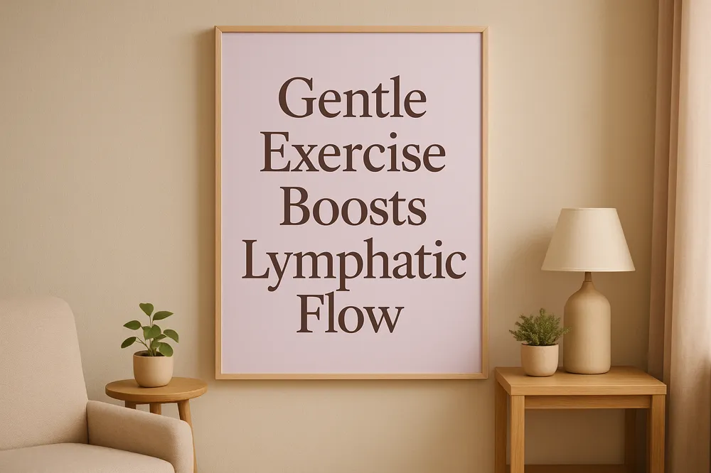 Gentle Exercise Boosts Lymphatic Flow