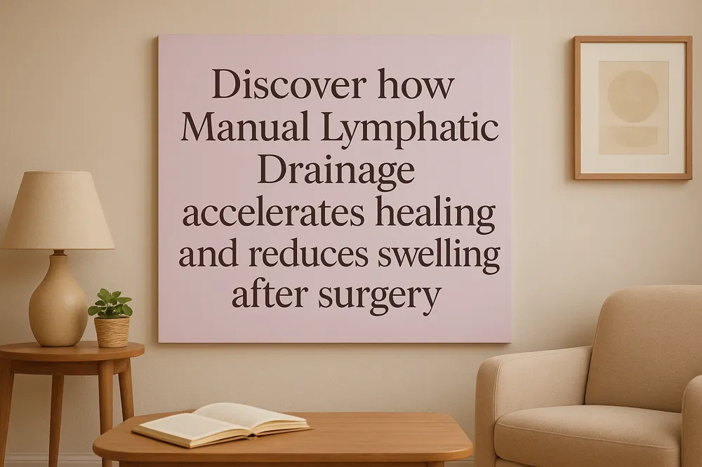 Discover how Manual Lymphatic Drainage accelerates healing and reduces swelling after surgery.