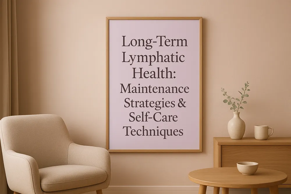Long-Term Lymphatic Health: Maintenance Strategies & Self-Care Techniques