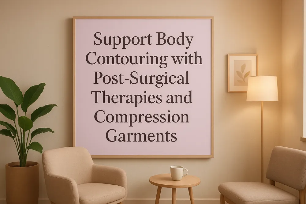 Support Body Contouring with Post-Surgical Therapies and Compression Garments