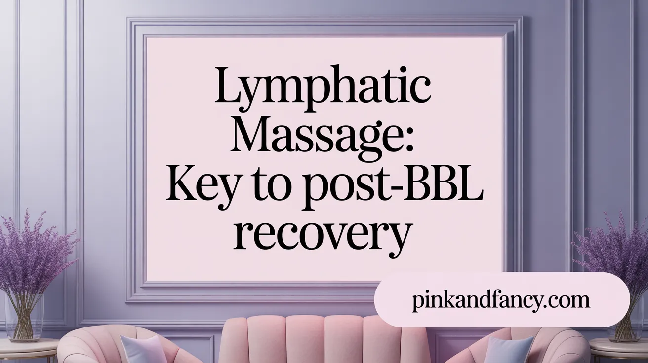 Lymphatic Massage: Key to Post-BBL Recovery