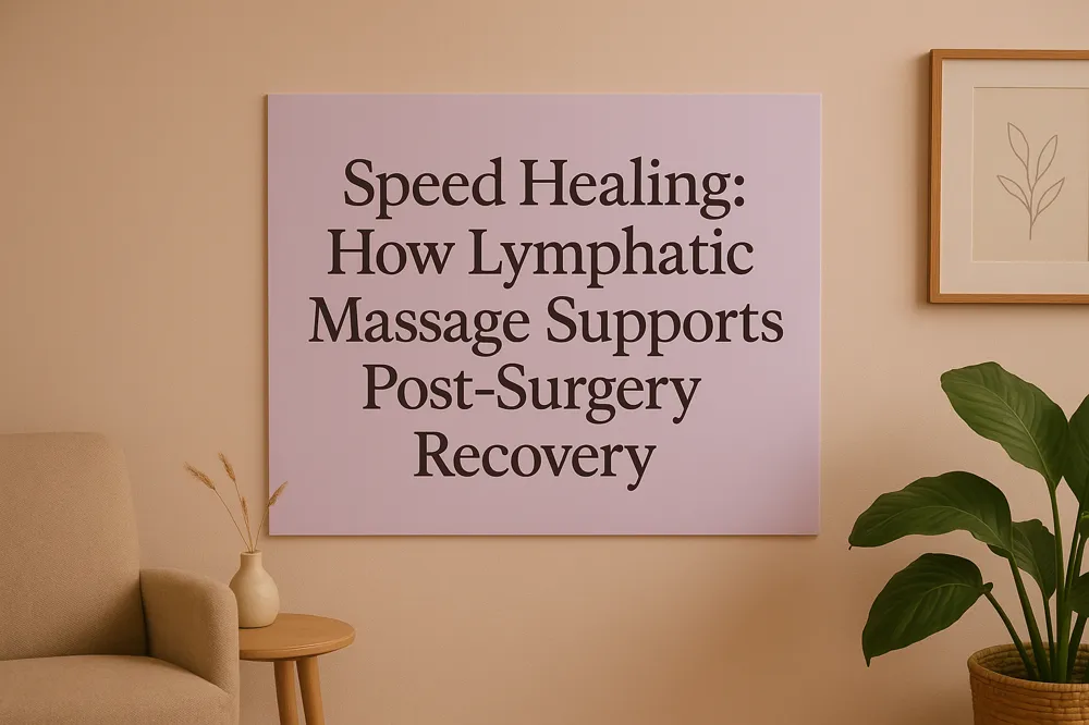 Speed Healing: How Lymphatic Massage Supports Post-Surgery Recovery