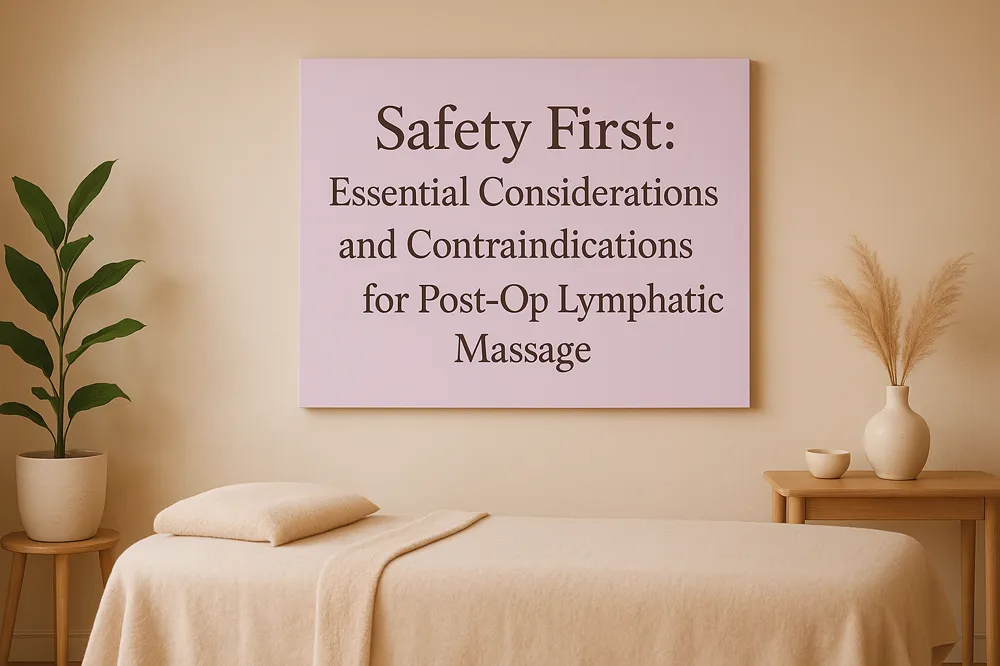 Safety First: Essential Considerations and Contraindications for Post-Op Lymphatic Massage