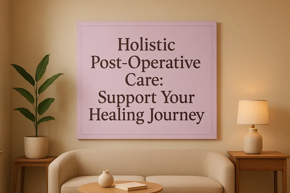 Holistic Post-Operative Care: Support Your Healing Journey