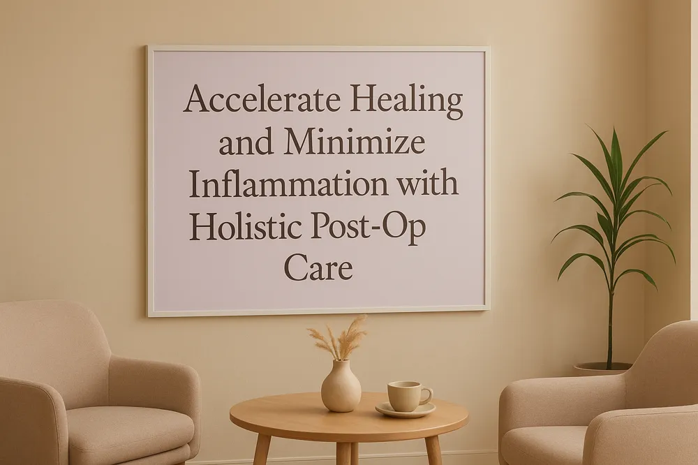 Accelerate Healing and Minimize Inflammation with Holistic Post-Op Care