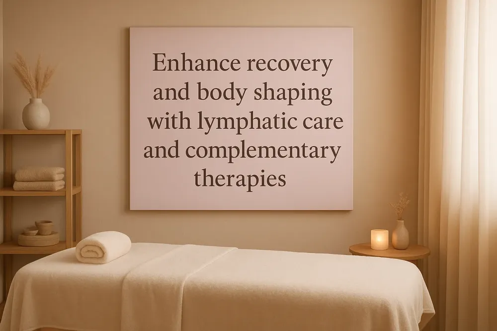 Enhance recovery and body shaping with lymphatic care and complementary therapies