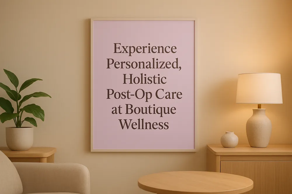 Experience Personalized, Holistic Post-Op Care at Boutique Wellness