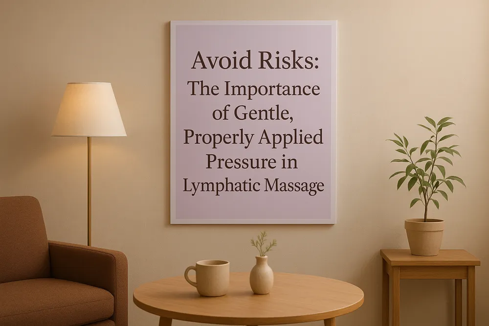 Avoid Risks: The Importance of Gentle, Properly Applied Pressure in Lymphatic Massage