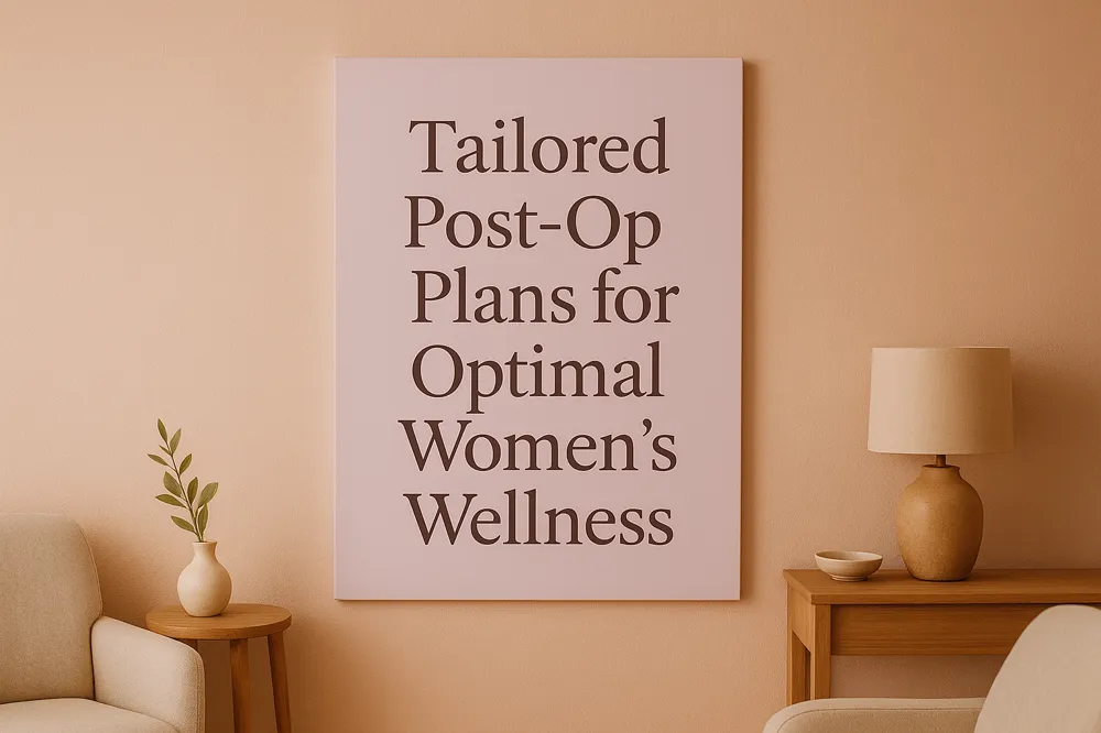 Tailored Post-Op Plans for Optimal Women's Wellness