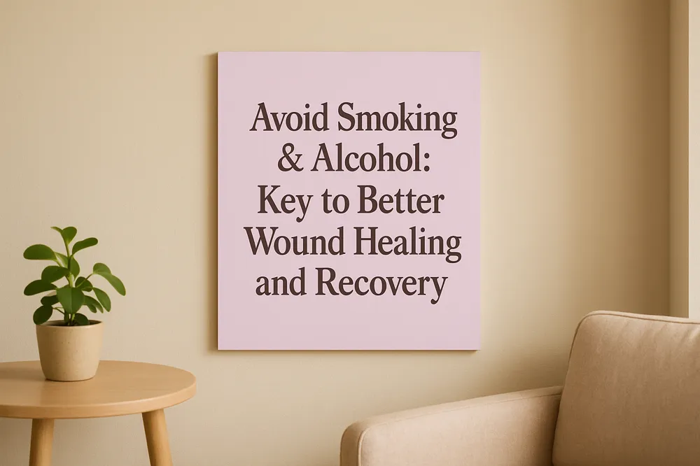 Avoid Smoking & Alcohol: Key to Better Wound Healing and Recovery