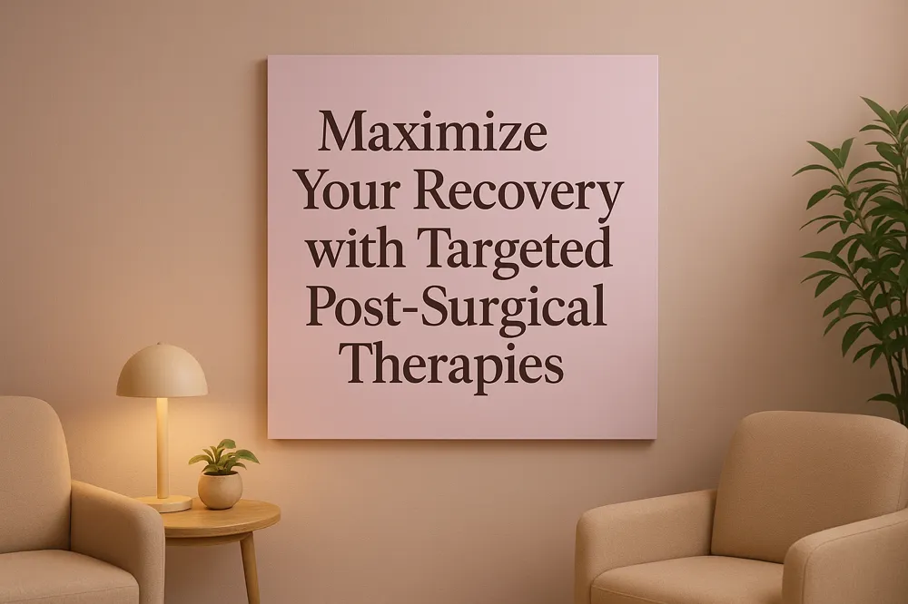 Maximize Your Recovery with Targeted Post-Surgical Therapies