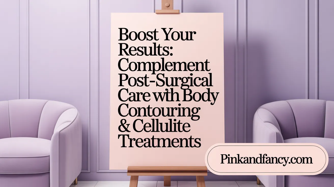Boost Your Results: Complement Post-Surgical Care with Body Contouring &amp; Cellulite Treatments
