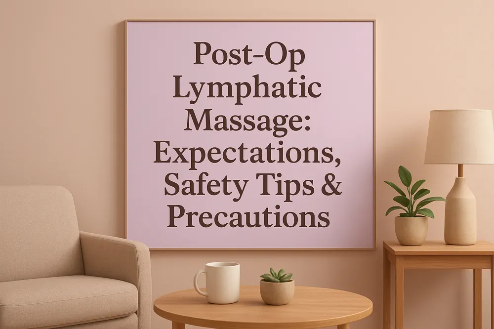 Post-Op Lymphatic Massage: Expectations, Safety Tips & Precautions