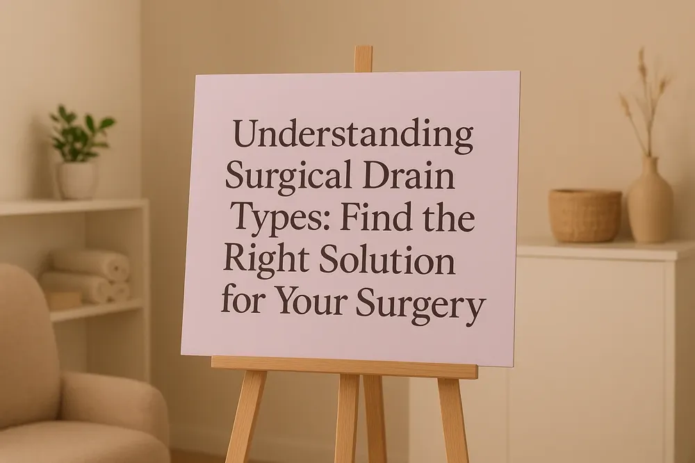 Understanding Surgical Drain Types: Find the Right Solution for Your Surgery