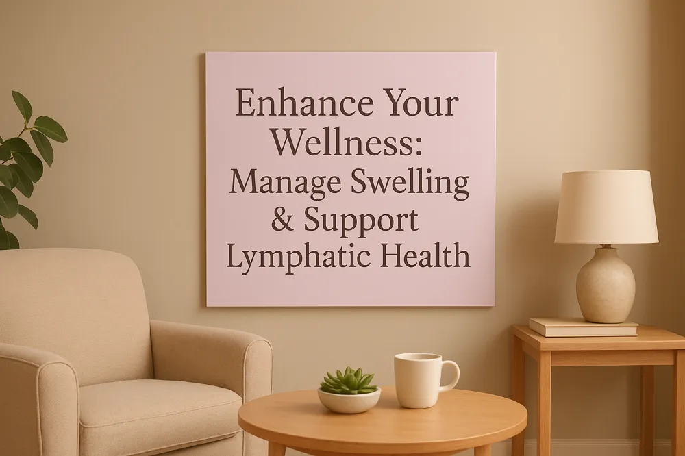 Enhance Your Wellness: Manage Swelling &amp; Support Lymphatic Health