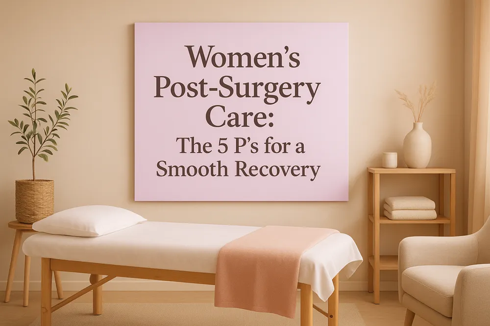 Women’s Post-Surgery Care: The 5 P's for a Smooth Recovery