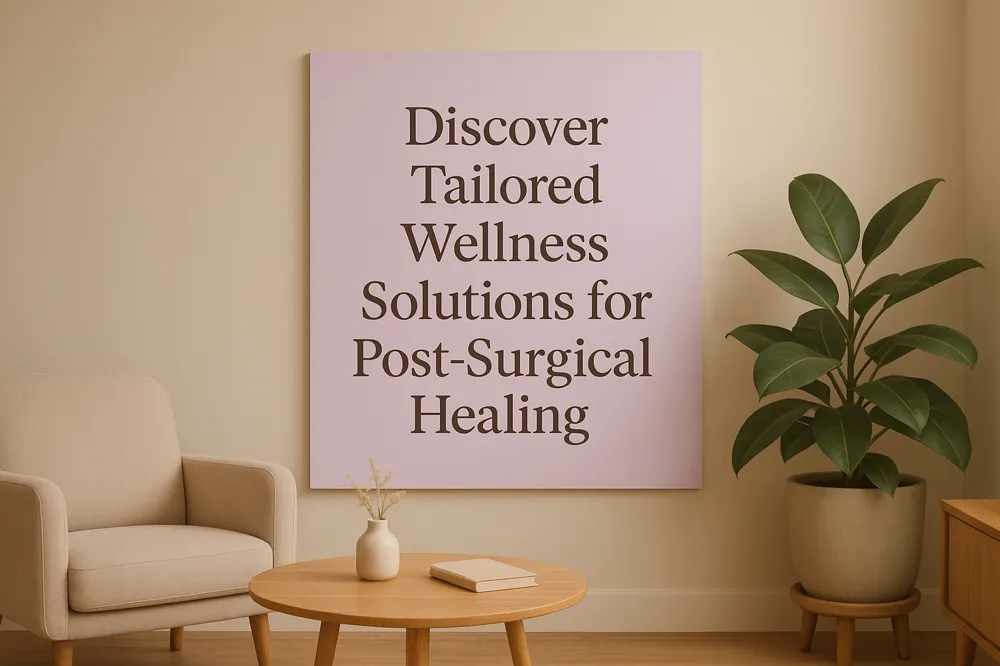 Discover Tailored Wellness Solutions for Post-Surgical Healing