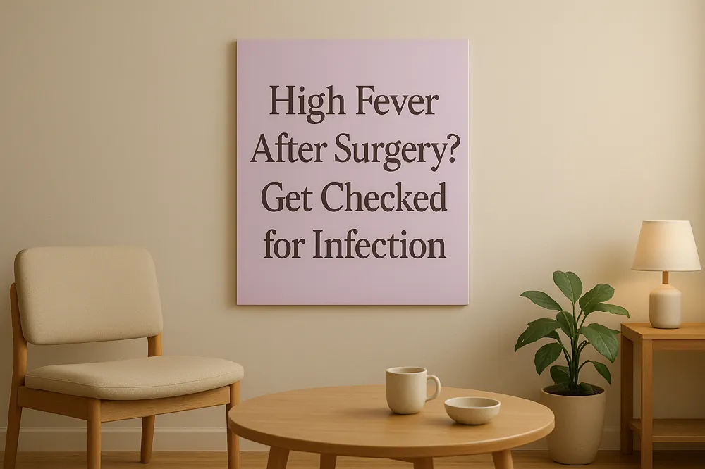 High Fever After Surgery? Get Checked for Infection