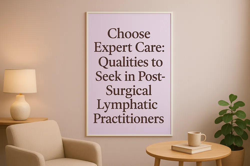 Choose Expert Care: Qualities to Seek in Post-Surgical Lymphatic Practitioners