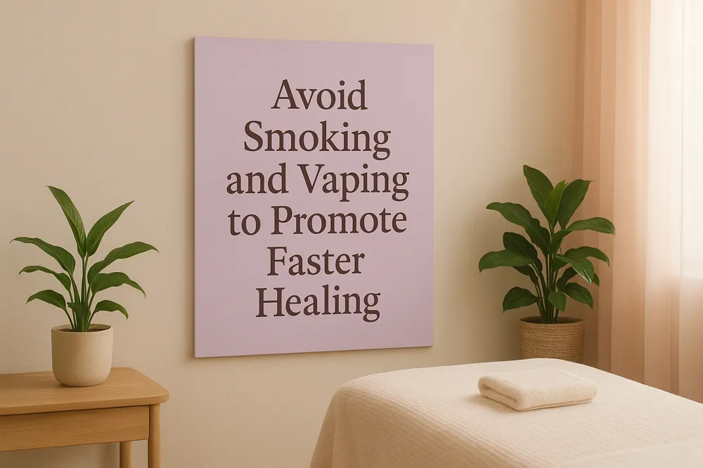 Avoid Smoking and Vaping to Promote Faster Healing