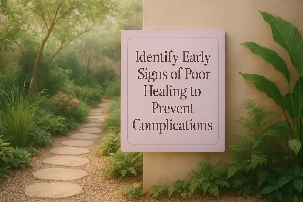 Identify Early Signs of Poor Healing to Prevent Complications