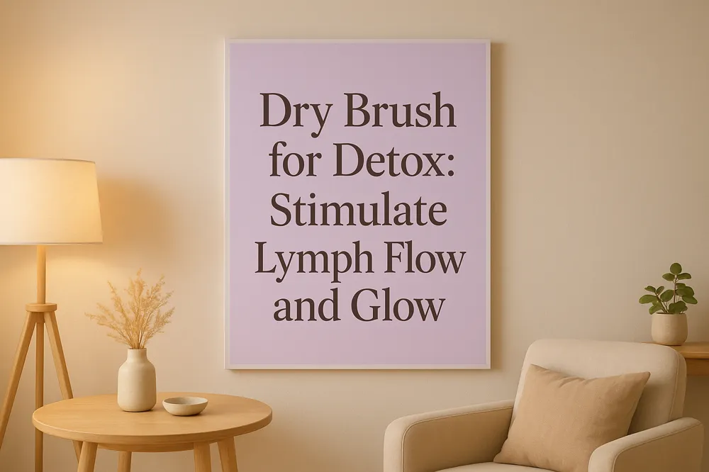 Dry Brush for Detox: Stimulate Lymph Flow and Glow