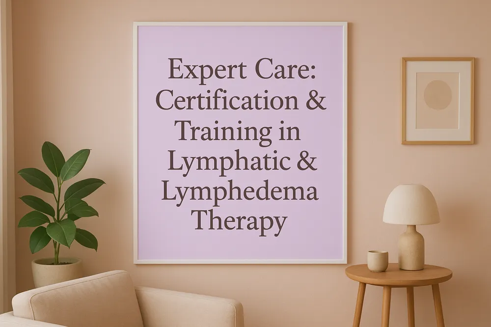 Expert Care: Certification &amp; Training in Lymphatic &amp; Lymphedema Therapy