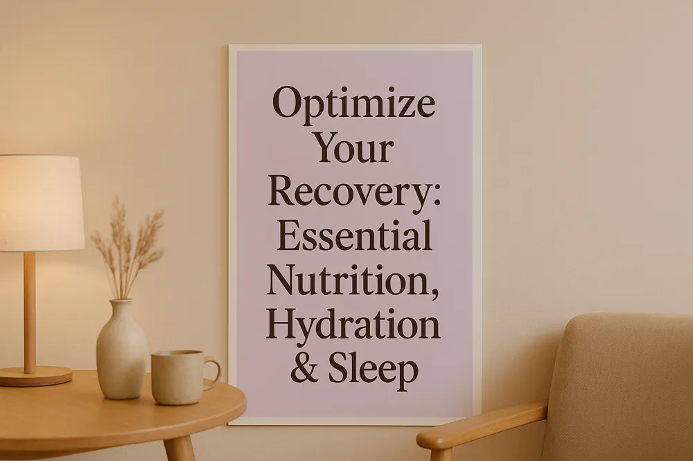 Optimize Your Recovery: Essential Nutrition, Hydration, &amp; Sleep