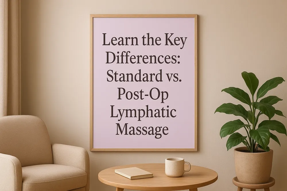 Learn the Key Differences: Standard vs. Post-Op Lymphatic Massage