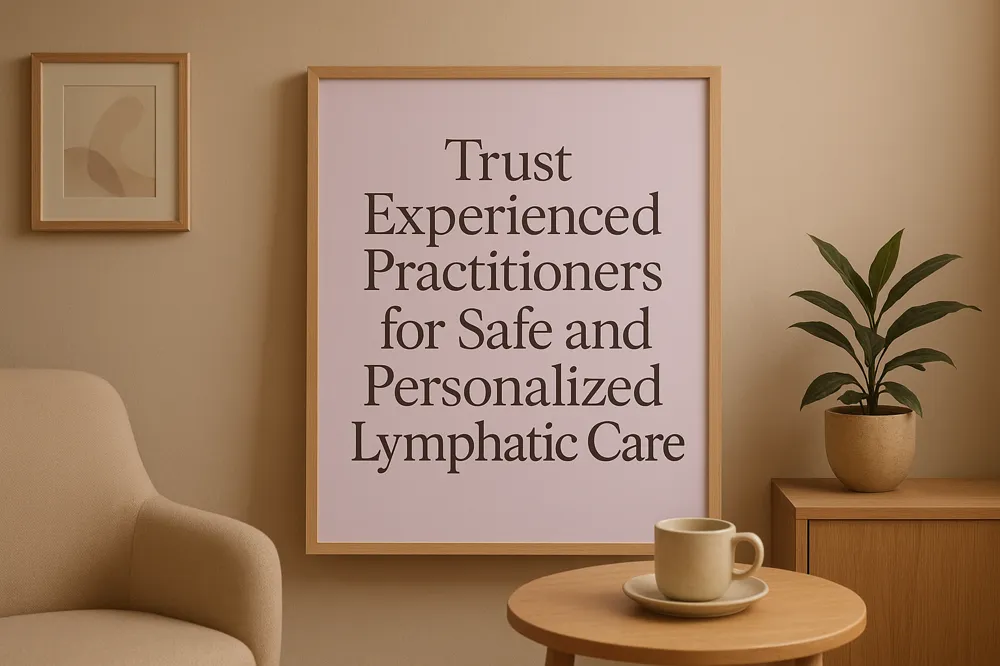 Trust Experienced Practitioners for Safe and Personalized Lymphatic Care