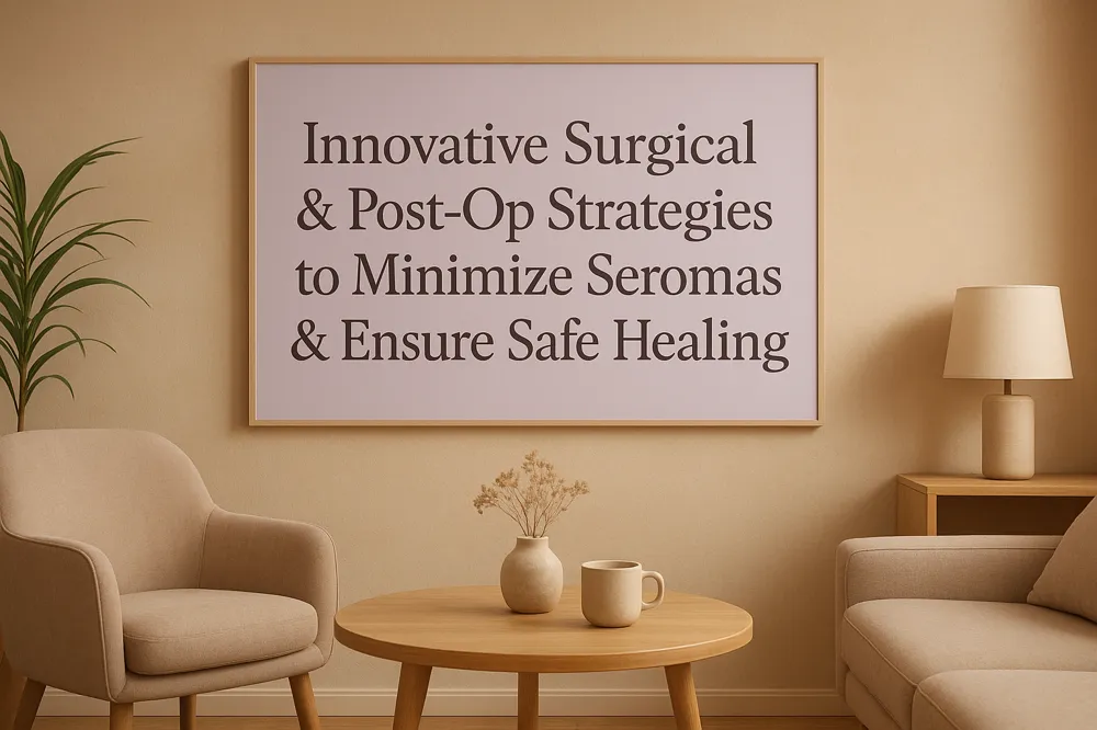 Innovative Surgical & Post-Op Strategies to Minimize Seromas & Ensure Safe Healing