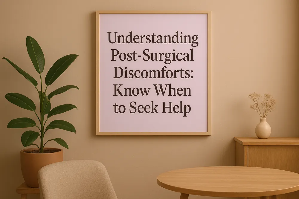 Understanding Post-Surgical Discomforts: Know When to Seek Help